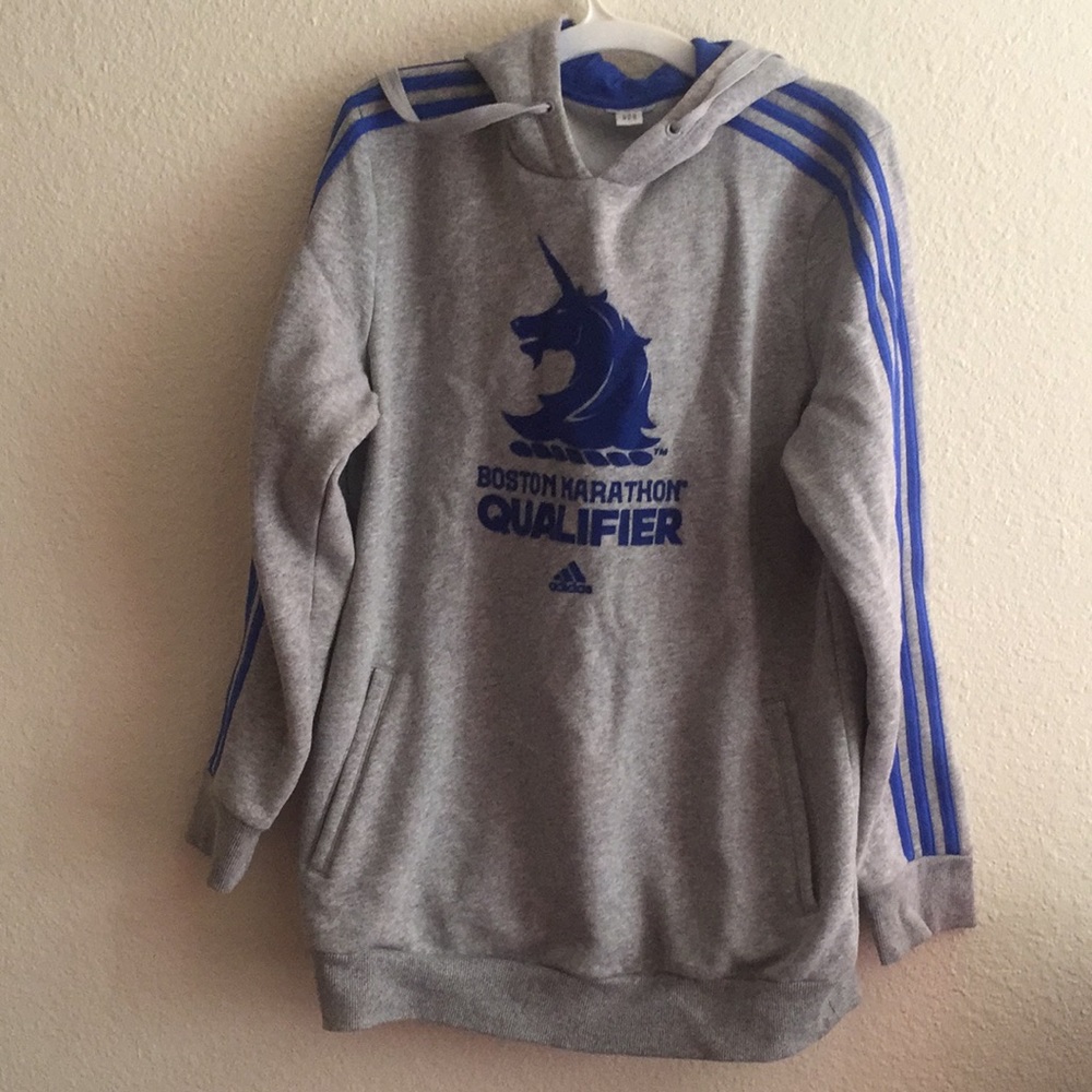 Boston Marathon qualifier hoodie